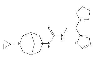 1-(7-cyclopropyl-7-azabicyclo[3.3.1]nonan-9-yl)-3-[2-(2-furyl)-2-pyrrolidino-ethyl]urea