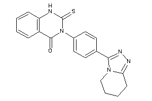 3-[4-(5,6,7,8-tetrahydro-[1,2,4]triazolo[4,3-a]pyridin-3-yl)phenyl]-2-thioxo-1H-quinazolin-4-one