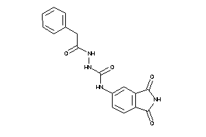 1-(1,3-diketoisoindolin-5-yl)-3-[(2-phenylacetyl)amino]urea