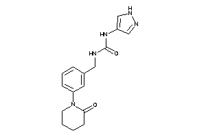 1-[3-(2-ketopiperidino)benzyl]-3-(1H-pyrazol-4-yl)urea