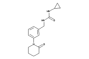 1-cyclopropyl-3-[3-(2-ketopiperidino)benzyl]urea