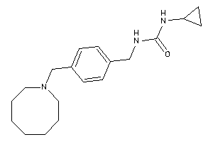 1-[4-(azocan-1-ylmethyl)benzyl]-3-cyclopropyl-urea