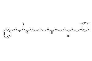 4-[5-(benzyloxycarbonylamino)pentylamino]butyric Acid Benzyl Ester