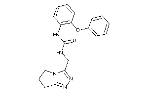 1-(6,7-dihydro-5H-pyrrolo[2,1-c][1,2,4]triazol-3-ylmethyl)-3-(2-phenoxyphenyl)urea