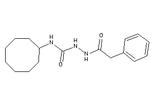 1-cyclooctyl-3-[(2-phenylacetyl)amino]urea