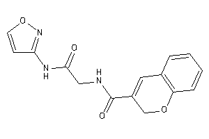 N-[2-(isoxazol-3-ylamino)-2-keto-ethyl]-2H-chromene-3-carboxamide