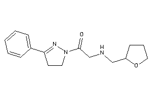 1-(3-phenyl-2-pyrazolin-1-yl)-2-(tetrahydrofurfurylamino)ethanone