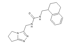 1-(6,7-dihydro-5H-pyrrolo[2,1-c][1,2,4]triazol-3-ylmethyl)-3-(tetralin-1-ylmethyl)urea