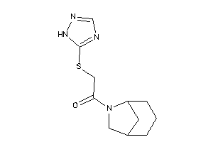 Image of 1-(6-azabicyclo[3.2.1]octan-6-yl)-2-(1H-1,2,4-triazol-5-ylthio)ethanone