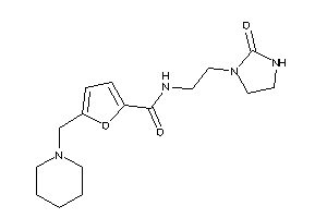 Image of N-[2-(2-ketoimidazolidin-1-yl)ethyl]-5-(piperidinomethyl)-2-furamide