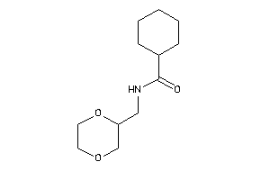 Image of N-(1,4-dioxan-2-ylmethyl)cyclohexanecarboxamide