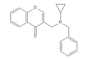 Image of 3-[[benzyl(cyclopropyl)amino]methyl]chromone