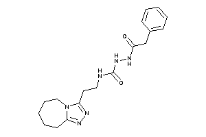 1-[(2-phenylacetyl)amino]-3-[2-(6,7,8,9-tetrahydro-5H-[1,2,4]triazolo[4,3-a]azepin-3-yl)ethyl]urea