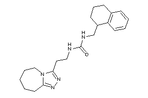 1-[2-(6,7,8,9-tetrahydro-5H-[1,2,4]triazolo[4,3-a]azepin-3-yl)ethyl]-3-(tetralin-1-ylmethyl)urea