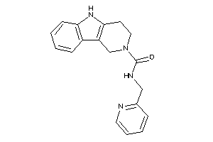 N-(2-pyridylmethyl)-1,3,4,5-tetrahydropyrido[4,3-b]indole-2-carboxamide