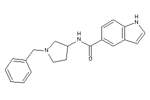 N-(1-benzylpyrrolidin-3-yl)-1H-indole-5-carboxamide