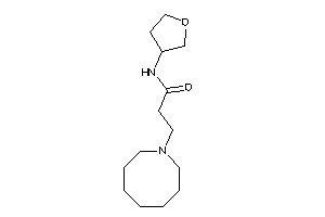 3-(azocan-1-yl)-N-tetrahydrofuran-3-yl-propionamide