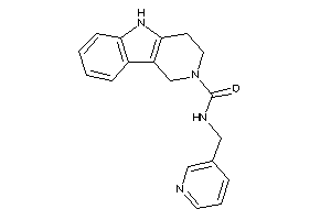 N-(3-pyridylmethyl)-1,3,4,5-tetrahydropyrido[4,3-b]indole-2-carboxamide