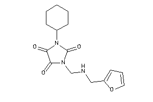 1-cyclohexyl-3-[(2-furfurylamino)methyl]imidazolidine-2,4,5-trione