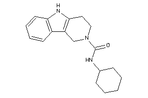 N-cyclohexyl-1,3,4,5-tetrahydropyrido[4,3-b]indole-2-carboxamide