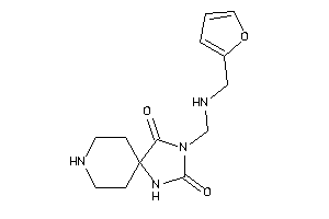 Image of 3-[(2-furfurylamino)methyl]-1,3,8-triazaspiro[4.5]decane-2,4-quinone