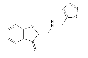 2-[(2-furfurylamino)methyl]-1,2-benzothiazol-3-one