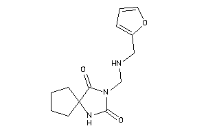 Image of 3-[(2-furfurylamino)methyl]-1,3-diazaspiro[4.4]nonane-2,4-quinone