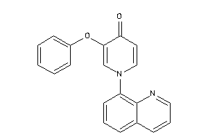 3-phenoxy-1-(8-quinolyl)-4-pyridone