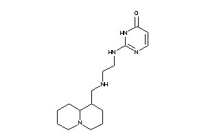 2-[2-(quinolizidin-1-ylmethylamino)ethylamino]-1H-pyrimidin-6-one