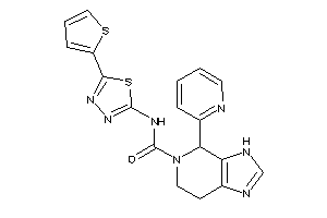 4-(2-pyridyl)-N-[5-(2-thienyl)-1,3,4-thiadiazol-2-yl]-3,4,6,7-tetrahydroimidazo[4,5-c]pyridine-5-carboxamide
