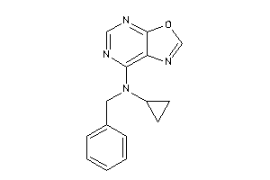 Benzyl-cyclopropyl-oxazolo[5,4-d]pyrimidin-7-yl-amine