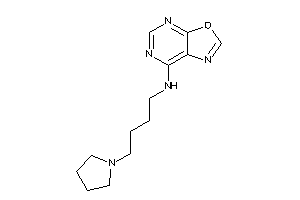 Oxazolo[5,4-d]pyrimidin-7-yl(4-pyrrolidinobutyl)amine