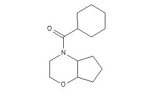 3,4a,5,6,7,7a-hexahydro-2H-cyclopenta[b][1,4]oxazin-4-yl(cyclohexyl)methanone