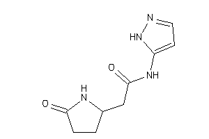 2-(5-ketopyrrolidin-2-yl)-N-(1H-pyrazol-5-yl)acetamide