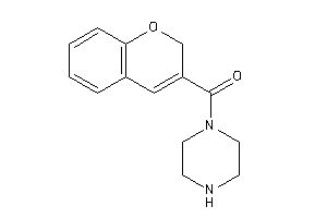 2H-chromen-3-yl(piperazino)methanone