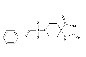 8-styrylsulfonyl-2,4,8-triazaspiro[4.5]decane-1,3-quinone