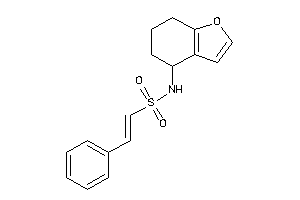 2-phenyl-N-(4,5,6,7-tetrahydrobenzofuran-4-yl)ethenesulfonamide