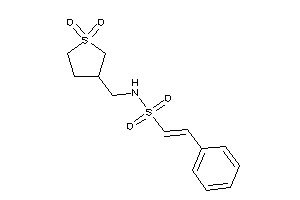 N-[(1,1-diketothiolan-3-yl)methyl]-2-phenyl-ethenesulfonamide