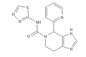 4-(2-pyridyl)-N-(1,3,4-thiadiazol-2-yl)-3,4,6,7-tetrahydroimidazo[4,5-c]pyridine-5-carboxamide