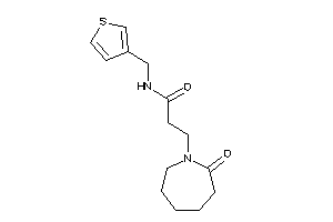 3-(2-ketoazepan-1-yl)-N-(3-thenyl)propionamide