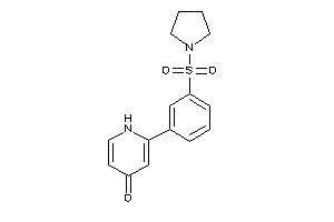 2-(3-pyrrolidinosulfonylphenyl)-4-pyridone