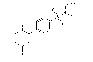 2-(4-pyrrolidinosulfonylphenyl)-4-pyridone