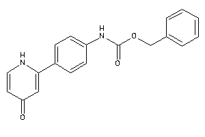 N-[4-(4-keto-1H-pyridin-2-yl)phenyl]carbamic Acid Benzyl Ester