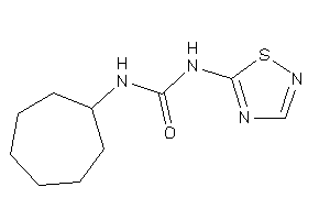 1-cycloheptyl-3-(1,2,4-thiadiazol-5-yl)urea