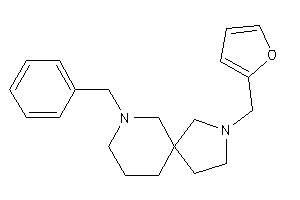 7-benzyl-2-(2-furfuryl)-2,7-diazaspiro[4.5]decane