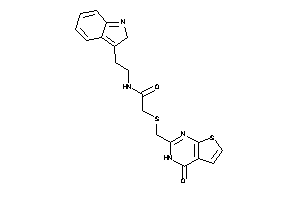 N-[2-(2H-indol-3-yl)ethyl]-2-[(4-keto-3H-thieno[2,3-d]pyrimidin-2-yl)methylthio]acetamide