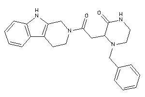 4-benzyl-3-[2-keto-2-(1,3,4,9-tetrahydro-$b-carbolin-2-yl)ethyl]piperazin-2-one