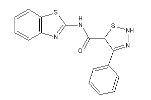 N-(1,3-benzothiazol-2-yl)-4-phenyl-2,5-dihydrothiadiazole-5-carboxamide