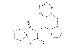 Image of 3-[(2-benzylpyrrolidino)methyl]-7-thia-1,3-diazaspiro[4.4]nonane-2,4-quinone