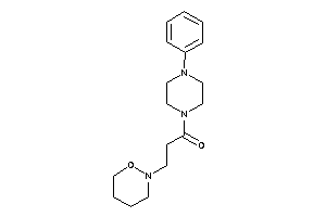 Image of 3-(oxazinan-2-yl)-1-(4-phenylpiperazino)propan-1-one